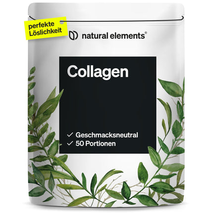 Collagen Powder 500 g – Collagen Hydrolysate Peptides – Collagen Type 1 and 3 – perfect solubility, natural taste without flavors – laboratory tested and produced in Germany