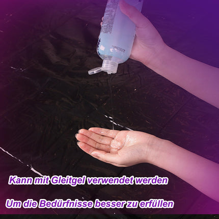 Love Blanket Waterproof for Sex 180x200 Inflatable Erotic Bed Sheet Sex Blanket for Couples Soft Waterproof Blanket for Sex BDSM Love Bed with Electric Air Pump EU Plug
