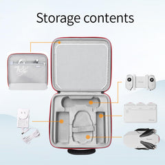 RLSOCO Carrying Case for Potensic Atom/Atom LT/Atom SE GPS Drone - Fits Atom/Atom LT/Atom SE GPS Drone Accessories: Drone, Controller, Charging Station and Power Adapter and more