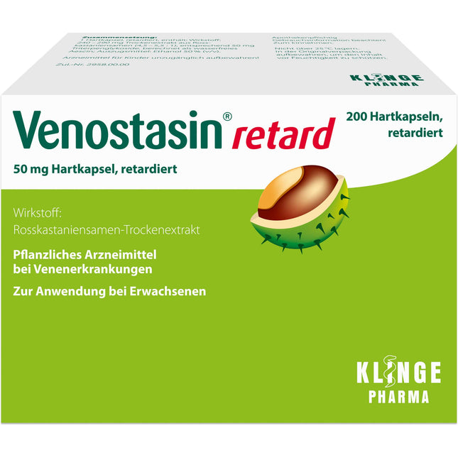 Venostasin retard capsules, 200 capsules