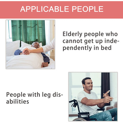 lqwidyf Bed Trapeze for the Elderly, Step Ladder, Bed, Helps Pull-Up Handles for the Disabled, Ceiling Mounted Trapeze for Bed Mobility Transfer, Suitable for Hospital, Bedroom, Bed, Mobile
