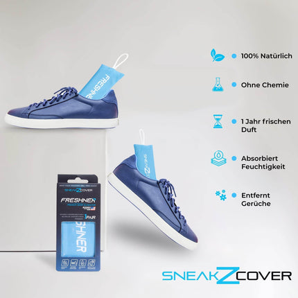 Freshner shoe deodorant for foot odor and sweaty feet | Odor remover and leaves a fresh scent | For work shoes, sports shoes, and sneakers