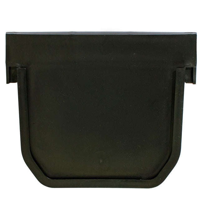 ScarMaxx - Drainage channel end piece set of 2 - made of plastic - 2 x end caps for drainage channels with a height of 115 mm