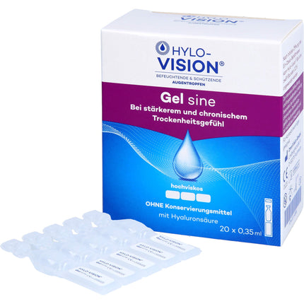 HYLO-VISION Gel single-dose pipettes 20 x 0.35 ml