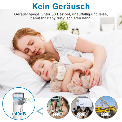 Inhaler for adults and children, USB-C inhaler, rechargeable inhaler with portable design, easy to use and clean, efficient atomization for home and travel use