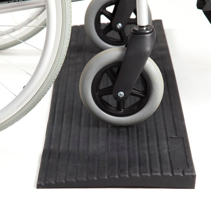 The Ramp People rubber threshold ramp for wheelchairs 4mm - 70mm (24mm (100x24x2.4cm LWH))