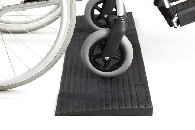 The Ramp People rubber threshold ramp for wheelchairs 4mm - 70mm (24mm (100x24x2.4cm LWH))