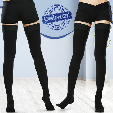 20-30 mmHg Medical Compression Stockings Women Men, Support Stockings with Closed Toes, Graduated Support for Varicose Veins, Edema