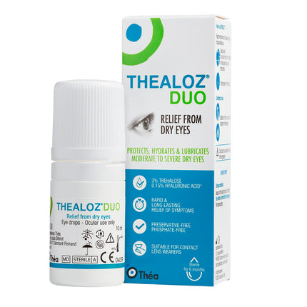 Thealoz Duo eye drops, 10 ml solution