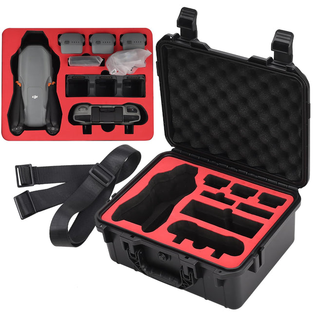 Professional case for DJI Air 3S and DJI Air 3 Fly More Combo Waterproof bag suitcase case for DJI Air 3S accessories Compatible with DJI RC-N3/RC 2 controller, propeller, battery and drone accessories
