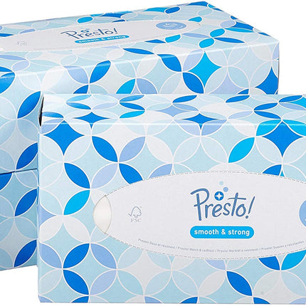 by Amazon 4-ply paper tissue boxes, 1200 pieces, 12 packs of 100