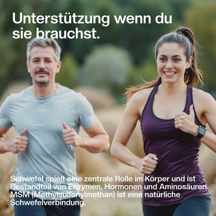 naturalie® MSM PRO - 1.6 g of pure methylsulfonylmethane per daily dose - 99.9% purity thanks to OptiMSM™ multiple distillation - no unnecessary additives - 180 capsules in BPA-free brown glass
