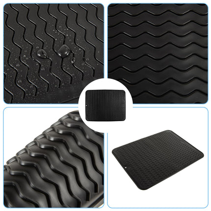 CPAP silicone protective mat, waterproof mat, shock-absorbing bedside table protective mat for noise reduction, non-slip protective pad, to keep the CPAP machine stable on the CPAP bedside table