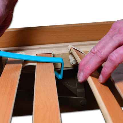 Standing aid and bed handle height adjustable, ideal for frame beds, beds with back adjustment and hospital beds