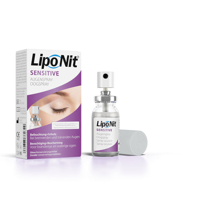 Lipo Nit Eye Spray Sensitive, for the treatment of dry eyes, for the care of the eye area, with dexpanthenol, 10 ml