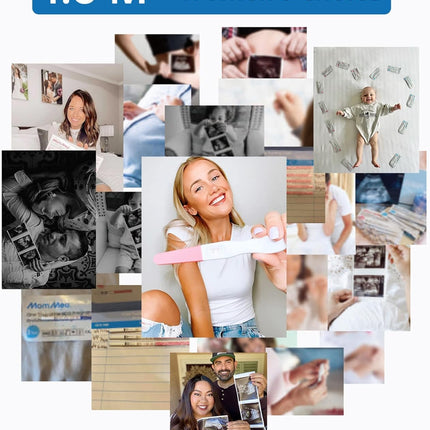 MOMMED Pregnancy Test (HCG55), 55 Pregnancy Test Strips with a Bonus of 55 Urine Collection Cups; Accuracy of over 99% for pregnancy tests