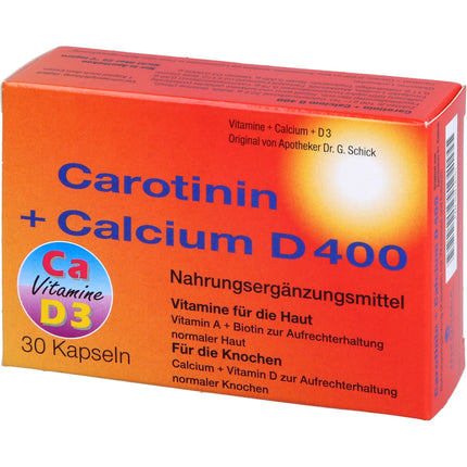 Carotenine+Calcium D400 capsules, 71 g