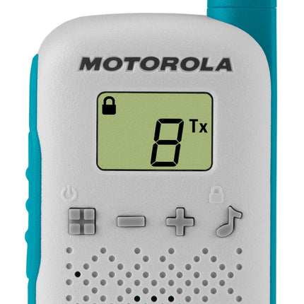 Motorola Talkabout T42 Triple PMR Radios (Set of 3, PMR446, 16 channels, range 4 km)