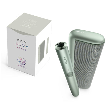 IQOS ILUMA PRIME Kit Jade Green - Tobacco Heater – (available in 2 colors) - for TEREA Tobacco Sticks - our best alternative to cigarettes