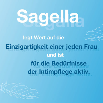 SAGELLA pH 3.5 – DAILY WELL-BEING: Intimate wash lotion with lactic acid and sage extract for daily intimate care, 500 ml