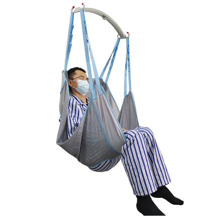 Patient Lift, 4 Positions, Easy to Wash, Patient Transfer Belt, 230 kg Capacity, Mesh for Home Use (XL)