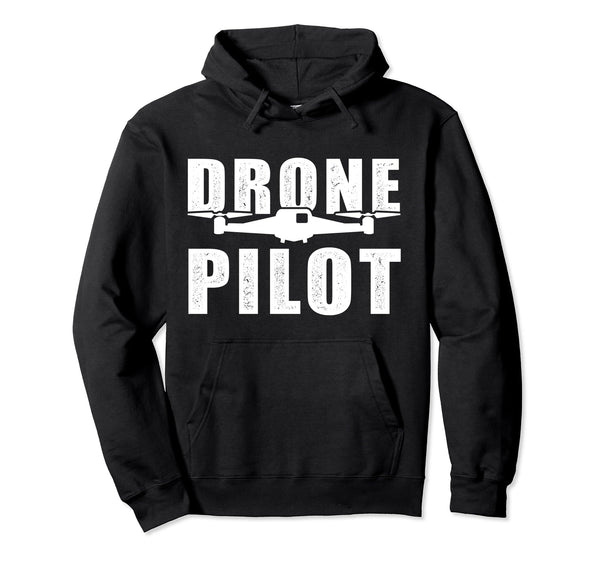 - Drone Pilot - Drone Quadrocopter Design Pullover Hoodie