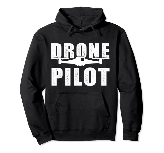 - Drone Pilot - Drone Quadrocopter Design Pullover Hoodie