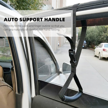 iplusmile Mobility Aid For Seniors - 1 Piece Car Entry Aid With Grab Handle - Automatic Door Bed Rail Standing Aid For Bed And Exit Aid For Car Elderly And