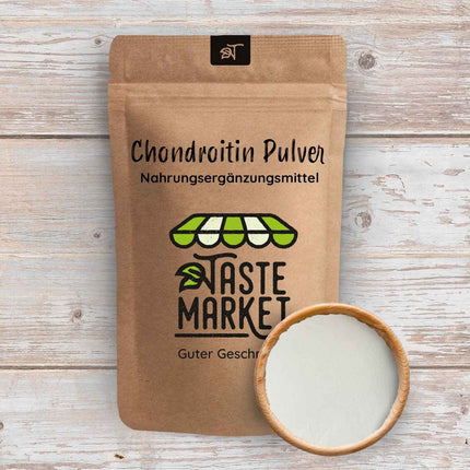2 x 100 g Chondroitin Powder | no additives | finely ground | Chondroitin sulfate