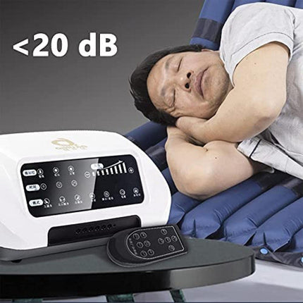 Anti-decubitus air mattress alternating pressure mattress, PVC air mattress for home use with air pump, leg bending function E