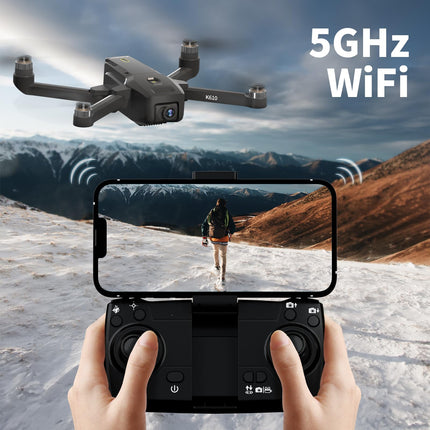 K610 GPS Drone with Camera 4K S0NY IMX SD Card Professional Drone for Adults, 4K RC AIdrones Auto Return Home, under 249g, GPS Drones with Brushless Motor, Follow Me, Point of Interest for Beginners