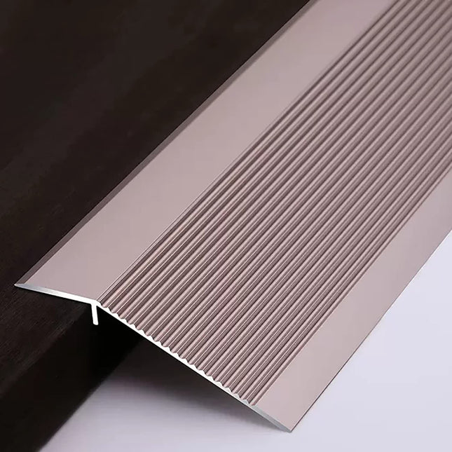 Wheelchair ramp non-slip threshold strip door floor transition strip metal threshold ramp reducer door ramp floor reducer height 1-4cm access channel for sweeping robot luggage