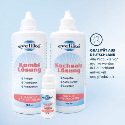 Eyelike saline solution 360 ml