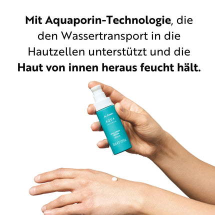 M. Asam AQUA INTENSE Hyaluron Serum (30 ml) – High-dose moisturizing serum with patented hyaluronic acid complex, plumps and reduces wrinkles, perfume-free, ideal for sensitive skin