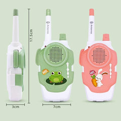 XUBX Walkie Talkies for Children, 300m Range, Set of 2, Children's Walkie Talkie, Toy for Indoor Outdoor Activity Stem, Radio Children for 3-12 Years Gift, Clear Voice for Adventure, Hiking