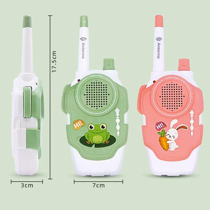 XUBX Walkie Talkies for Children, 300m Range, Set of 2, Children's Walkie Talkie, Toy for Indoor Outdoor Activity Stem, Radio Children for 3-12 Years Gift, Clear Voice for Adventure, Hiking