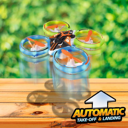Xtrem Raiders Neon Evo Drone - Drone for children with neon lights +14 years | Drone with camera | Drone for kids | Mini drone for children | For outdoors and indoors