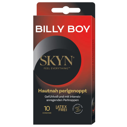 Billy Boy SKYN Latex-Free Condoms with Dots, 10 Pieces