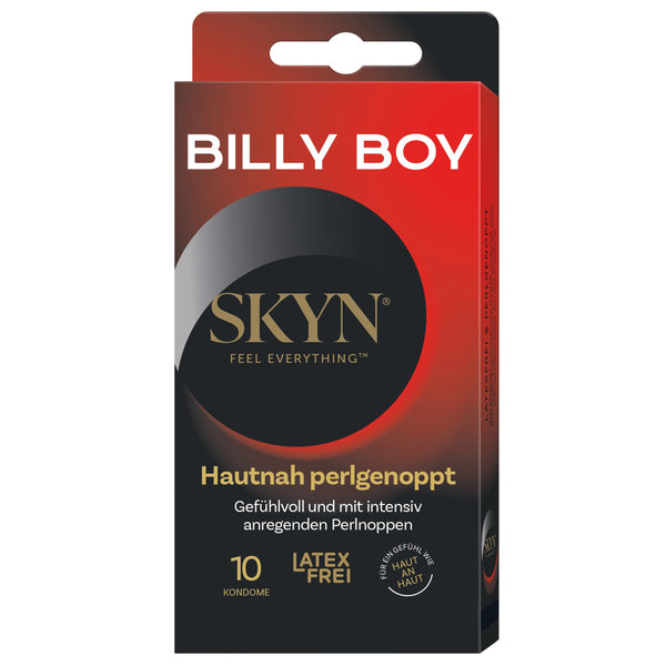 Billy Boy SKYN Latex-Free Condoms with Dots, 10 Pieces