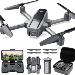 Holy Stone HS440D GPS Drone with 4K Camera for Beginners, 1 Battery for 20 Min. Flight Time, Follow Me, Auto Return, 5G FPV Transmission, RC Foldable Drone Complete Set under 249g Professional for Adults, C0