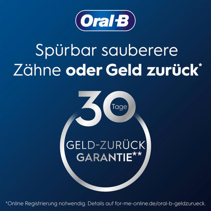 Oral-B iO Series 3 Electric Toothbrush, 3 Brushing Modes for Oral Care, Magnetic Technology, Travel Case, Designed by Braun, TEST WINNER Stiftung Warentest (12, 2024), Matt Black