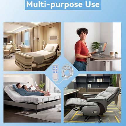 IP66 Power Recliner Controller Remote Control Replacement, Lift Chair Hand Control, 8-pin Lift Bed Control, Electric PVC Lift Chair Hand Control, Lift Chair Remote Control for Manual Hand Control