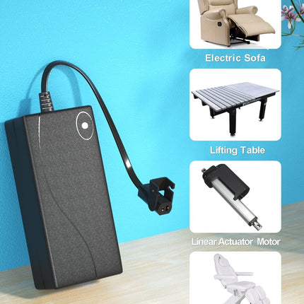 Power Recliner Power Supply 29V/24V 2A Electric Recliner Sofa Transformer Power Supply for Lift Chair or Power Recliner, 2 Pin Replacement Power Supply