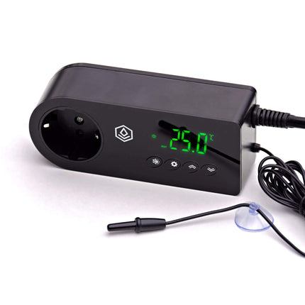 FYTO Switch Classic Thermostat • Ideal for temperature regulation of heating mats • Heating and cooling function • Plant cultivation • Terrariums and indoor greenhouses