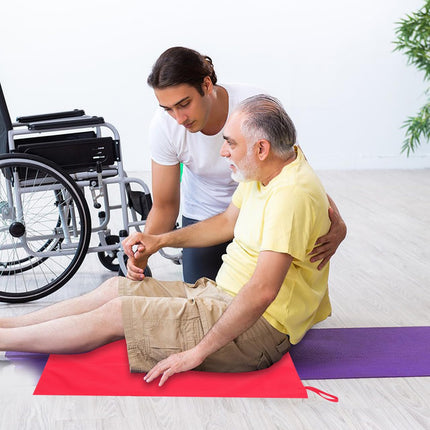 Healeved Sliding Sheet for Patients Sliding Sheet for Care Movable Sliding Sheet for Seniors Transfer Aid for Elderly People Washable Sliding Sheet to Support Patient Movements Suitable for