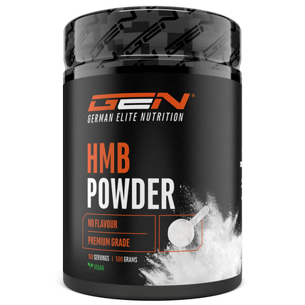 HMB - 500 g Powder - High Purity - Beta-Hydroxybetamethylbutyrate Amino Acid - Laboratory Tested - Vegan