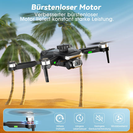 HYTOBP S165 MAX Drone with 2 Cameras 1080P for Adults, Mini Drones with Camera for Kids/Beginners, Drone with 40 Min Long Flight Time (3 Batteries), 5G WiFi FPV Transmission, Takeoff/Landing at the Push of a Button
