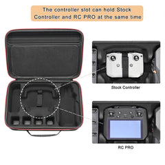 RLSOCO Bag for DJI Mavic 3 Pro Fits ：Mavic Drone Body, RC/RC Pro Controller, Propellers, Batteries, Charger and more