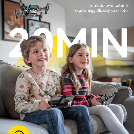 DEERC D20 with the camera, quadrocopter with transmission FPV 720P, control of the telephone, mobile, trajectory, high-speed, Mini drone with the camera, for children, C0