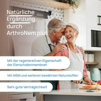 Wellpursan ArthroNem Plus - 90 joint capsules to support osteoarthritis and joint pain, joint complex with MSM and vitamin C, dietary supplement for joints and cartilage